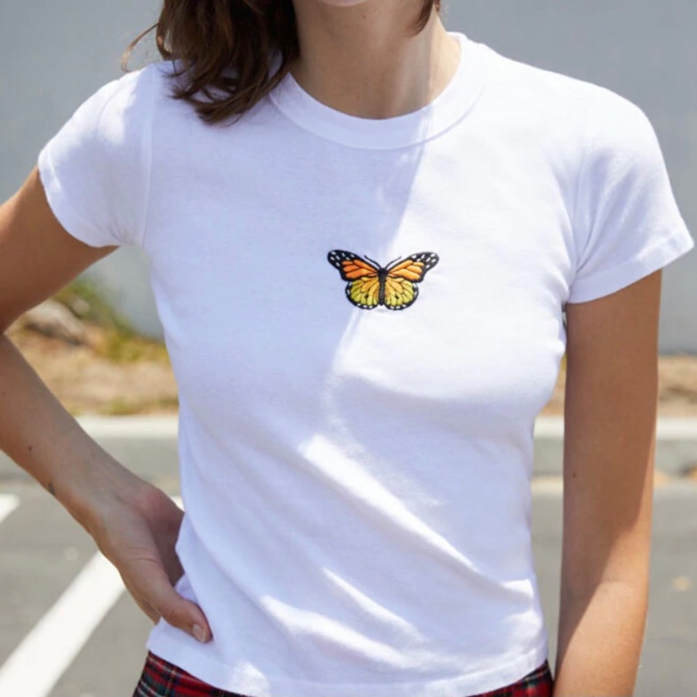 Brandy Melville Butterfly Top!